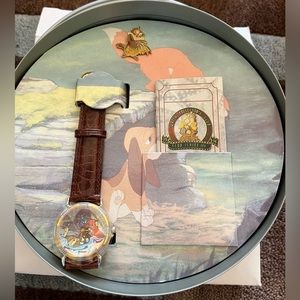 Rare 1990’s Disney “The Fox And The Hound” Watch Collector’s Club Series III